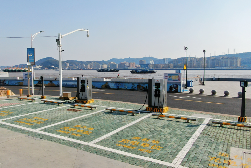 浙江舟山实现电动汽车充电设施全域