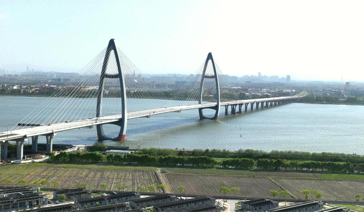 越东大桥建设冲刺 绍兴市区“半小