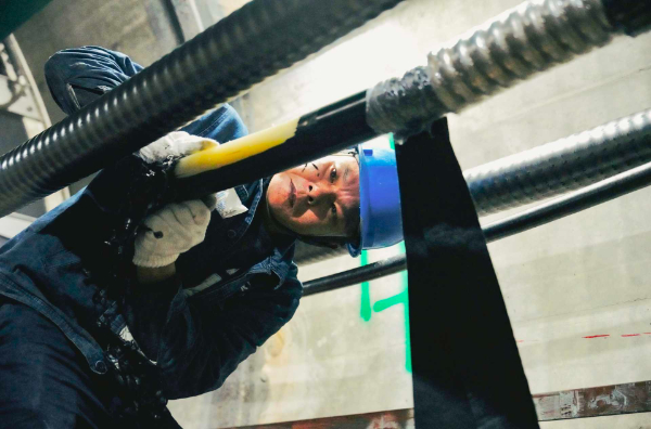 城市天际线焕新颜，110千伏线路